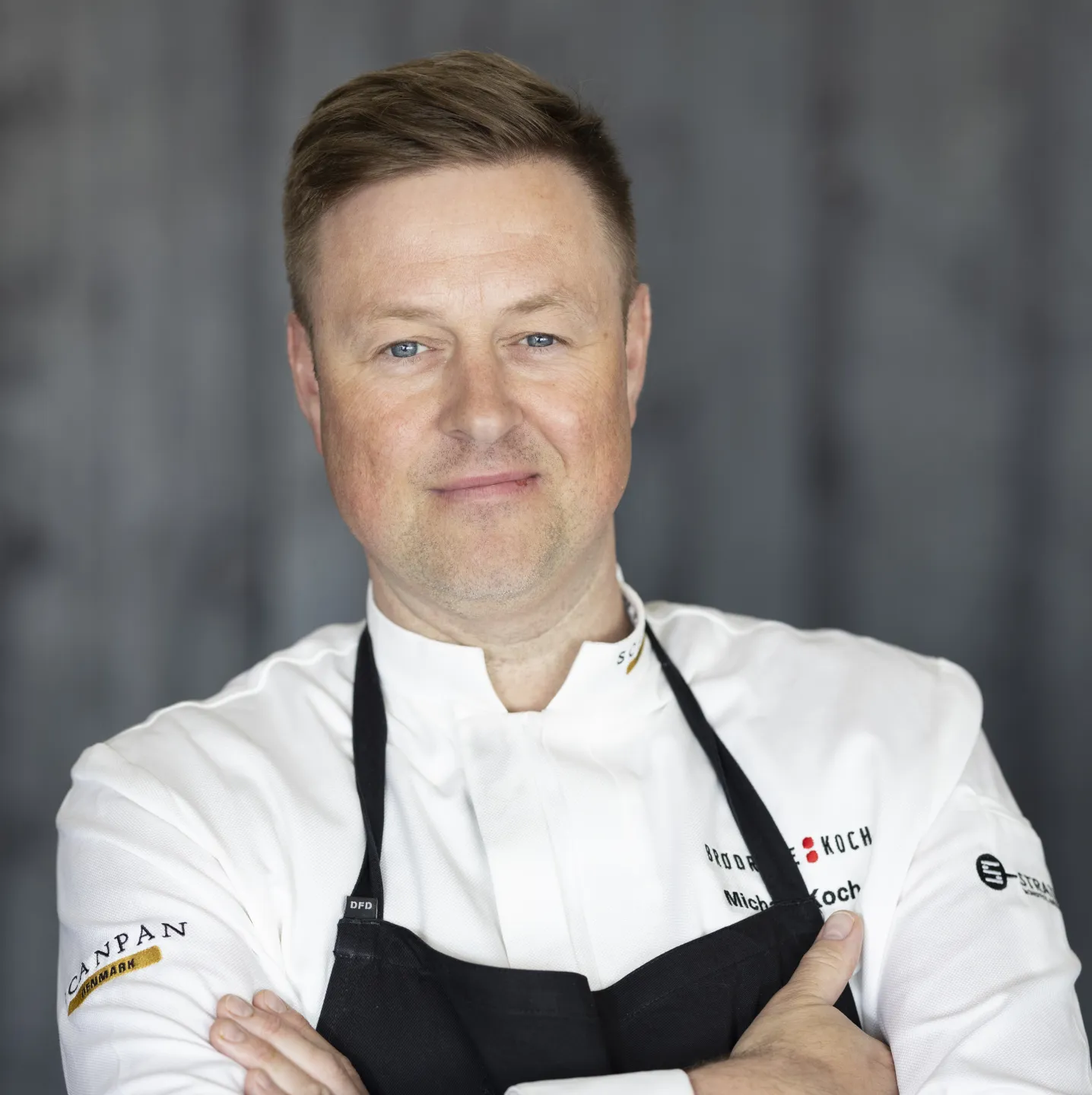 Portræt af kokken Michael Koch
